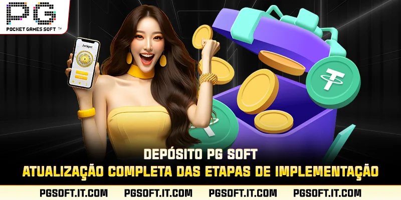 Depósito PG SOFT - Atualização completa das etapas de implementação