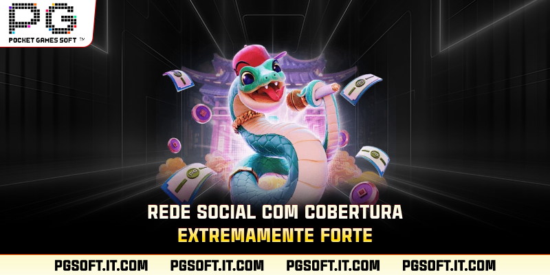 Rede social com cobertura extremamente forte