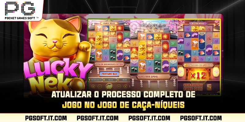 Atualizar o processo completo de jogo no jogo de caça-níqueis